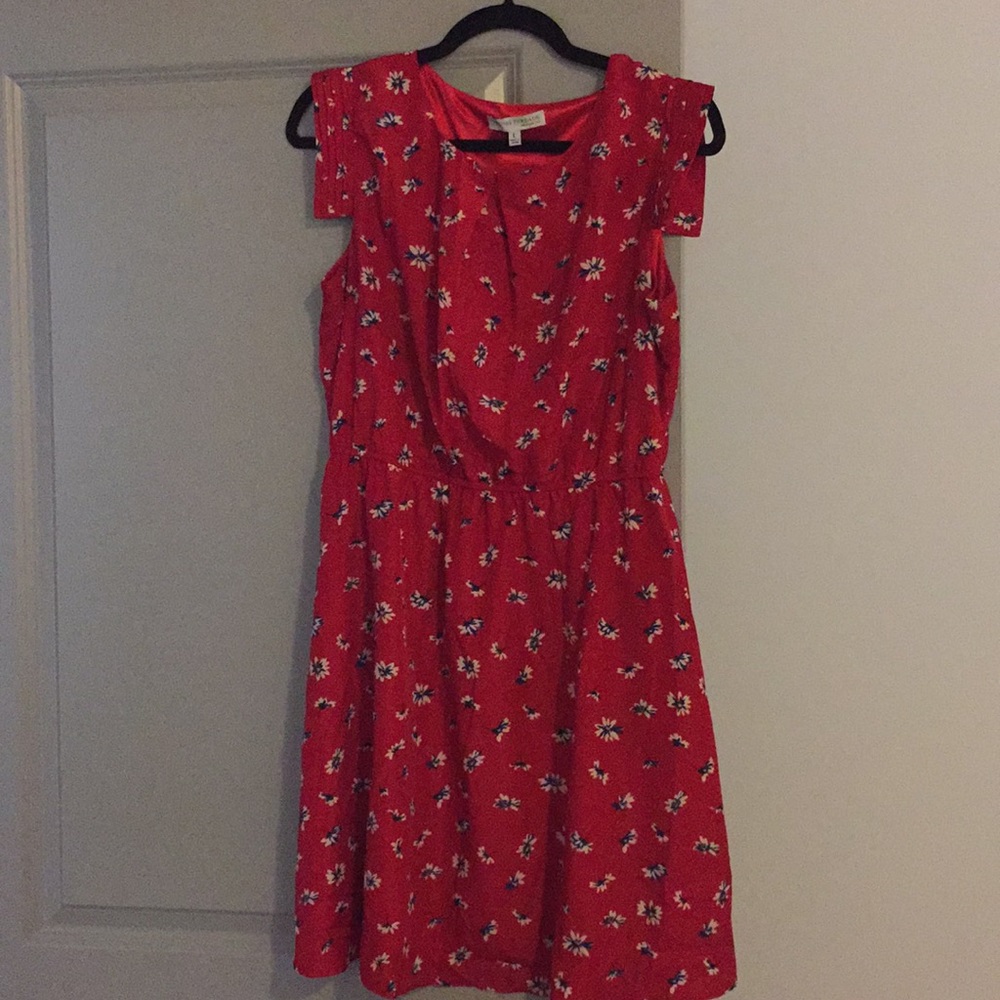 Red Young Threads dress